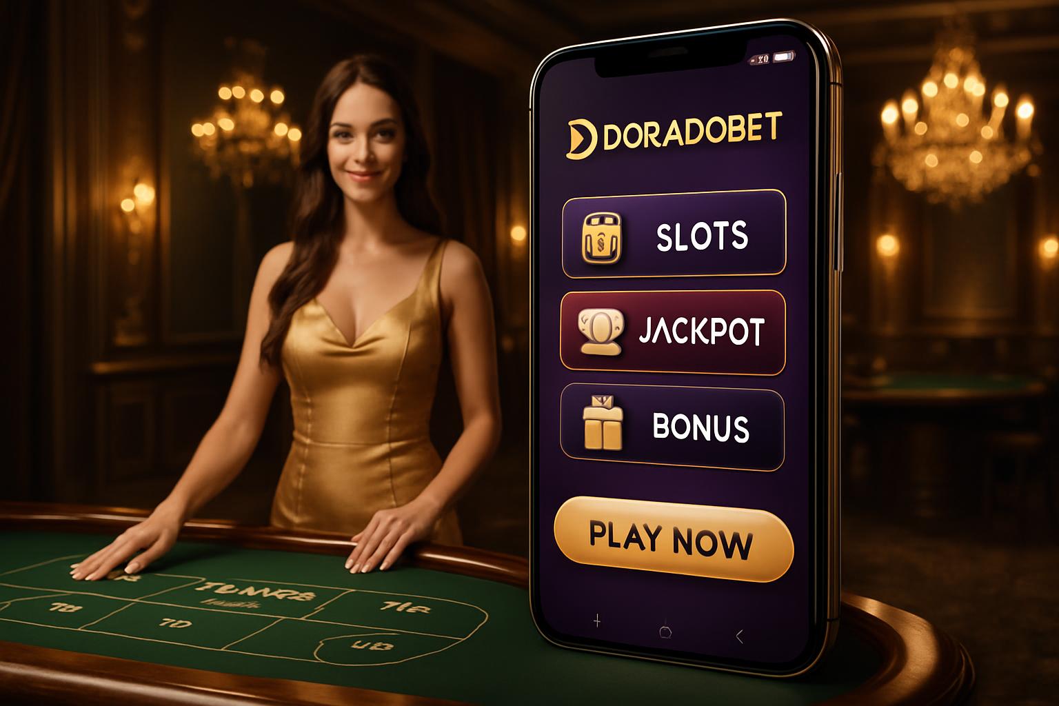 Sala de juegos en vivo de Doradobet